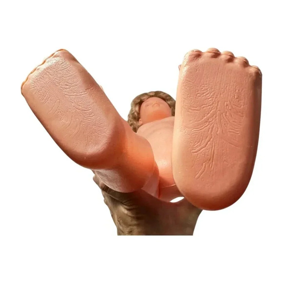 Reliable Walking Doll 30 inch Blonde Plastic Sleepy Eyes Vintage 1961 Canada - Picture 5 of 13